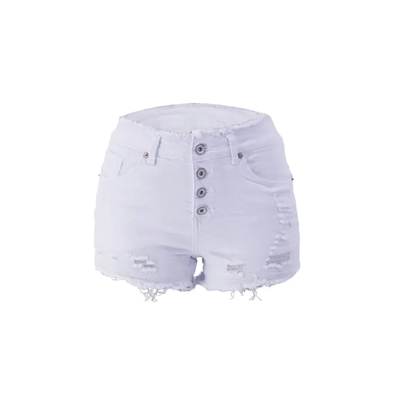 Fringe Women's Jeans with Buttons