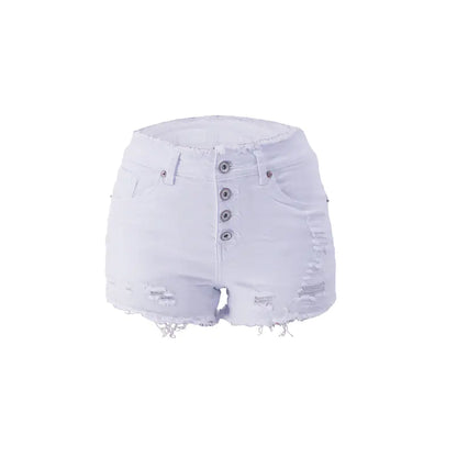 Fringe Women's Jeans with Buttons