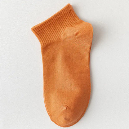 Thin Polyester Cotton Boat Socks for Ladies