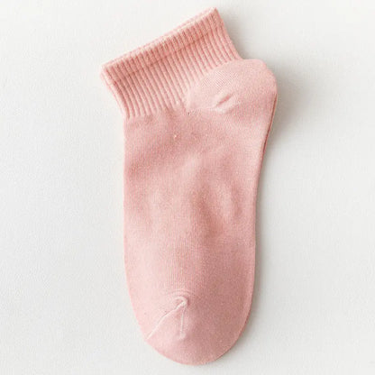 Thin Polyester Cotton Boat Socks for Ladies