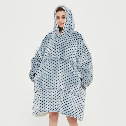 TV blanket outdoor cold and warm night gown