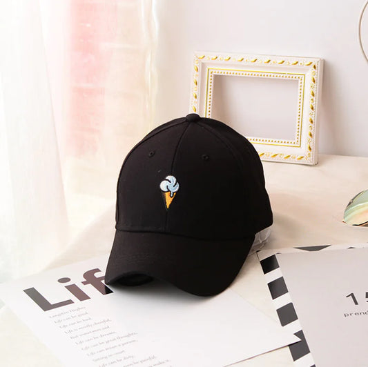 Ice Cream Hat, Baseball Cap, Duckbill Cap
