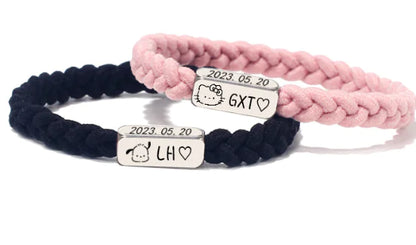 Korean Style Handmade Hair Ties for Ponytails