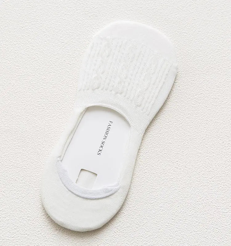 Ladies Non-Slip Invisible Silicone Shallow Mouth Socks