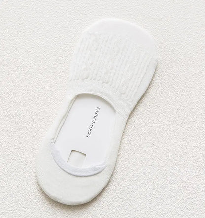 Ladies Non-Slip Invisible Silicone Shallow Mouth Socks