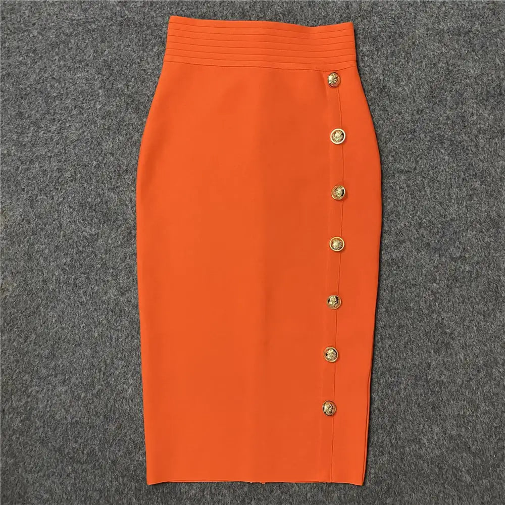 Slim Fit Bandage All-Match Hip Skirt