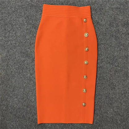 Slim Fit Bandage All-Match Hip Skirt