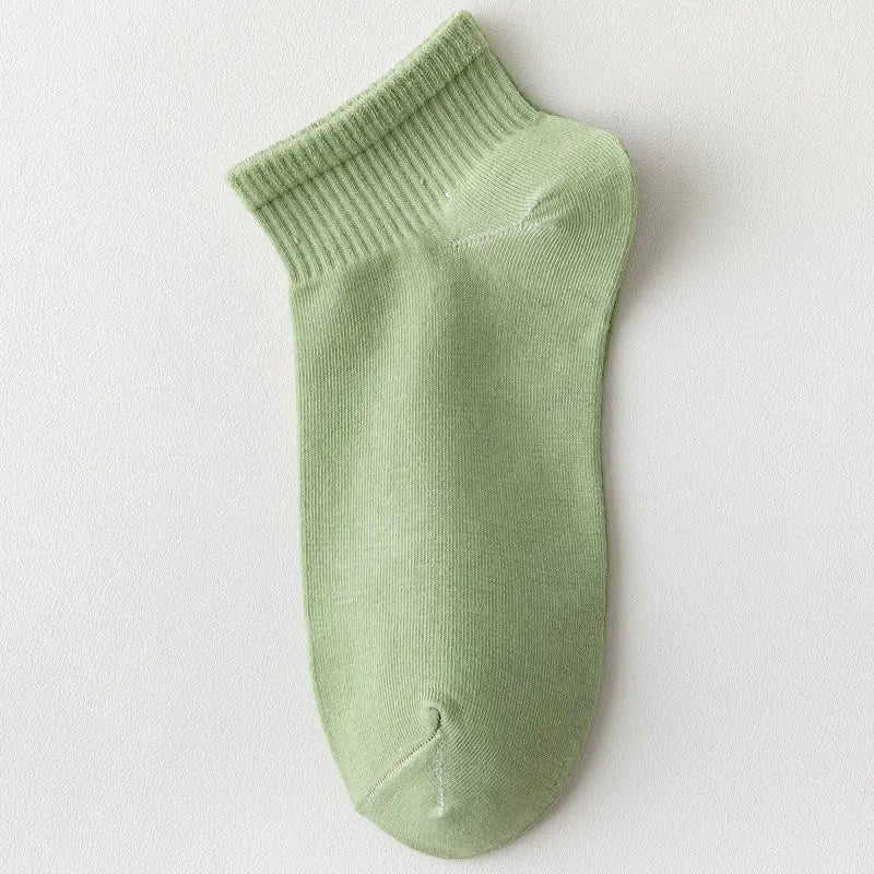 Thin Polyester Cotton Boat Socks for Ladies