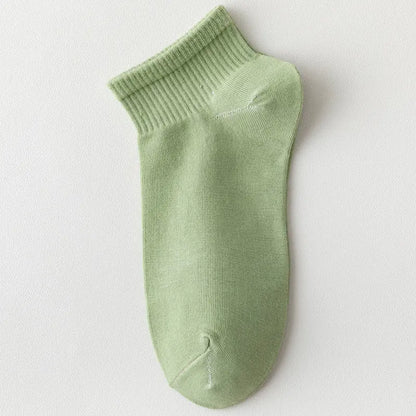 Thin Polyester Cotton Boat Socks for Ladies