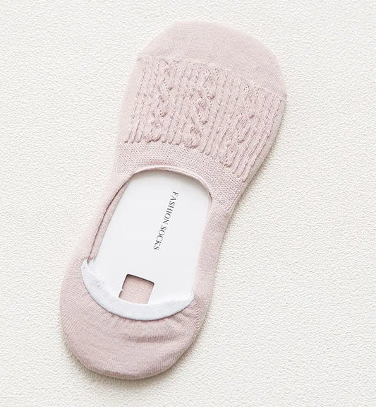 Ladies Non-Slip Invisible Silicone Shallow Mouth Socks