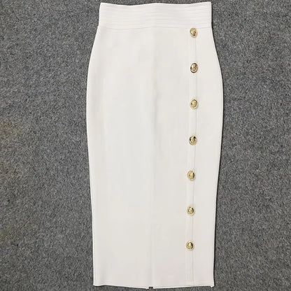 Slim Fit Bandage All-Match Hip Skirt