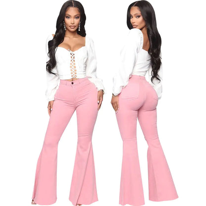 High Waist Slim Fit Fashionable All-Match Pants