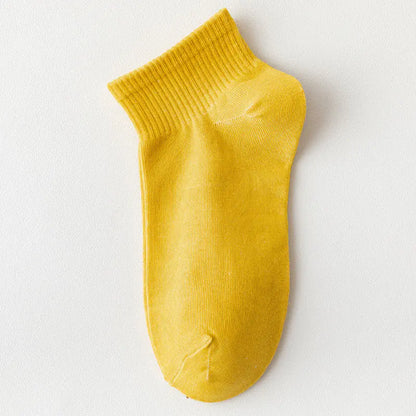 Thin Polyester Cotton Boat Socks for Ladies