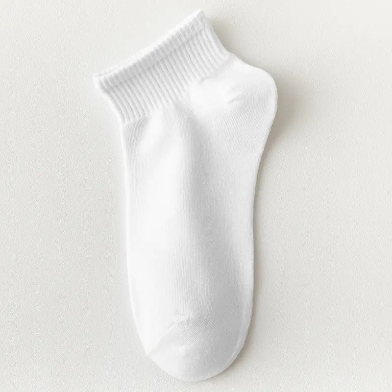 Thin Polyester Cotton Boat Socks for Ladies