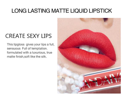 Matte Liquid Lipstick Set