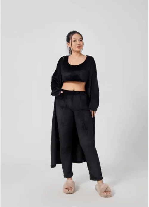 Women's 3-Piece Cozy Winter Lounge Set