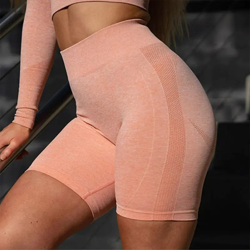 Seamless Long Sleeve Yoga Set for Fitness (New Arrival)