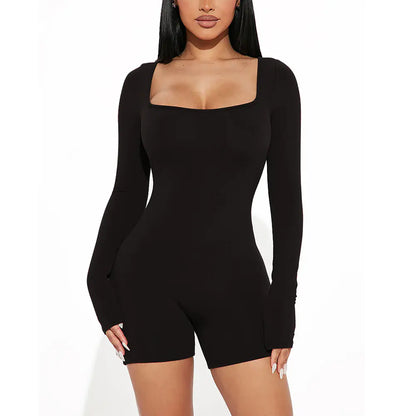 2023 Fashion Long Sleeve Bodysuit for Women