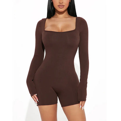 2023 Fashion Long Sleeve Bodysuit for Women