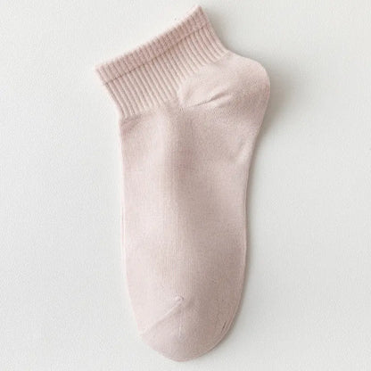 Thin Polyester Cotton Boat Socks for Ladies