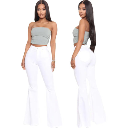 High Waist Slim Fit Fashionable All-Match Pants