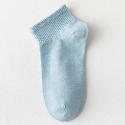 Thin Polyester Cotton Boat Socks for Ladies